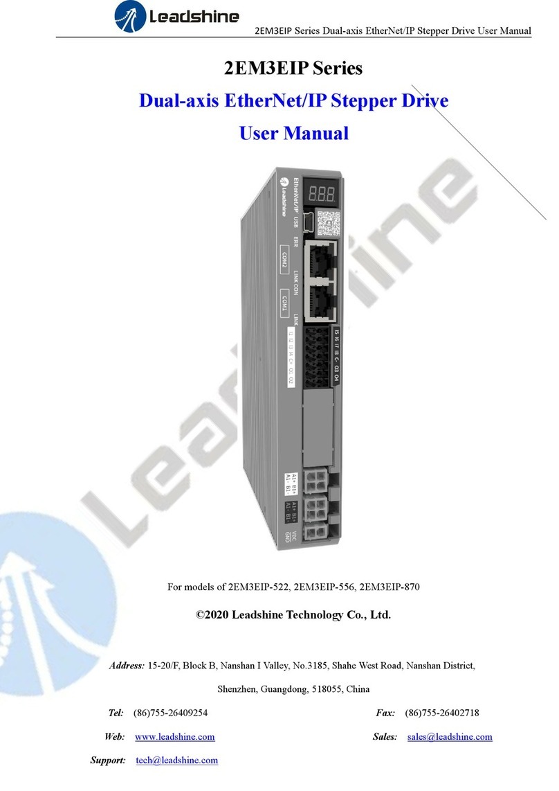 Leadshine 2EM3EIP Series User manual