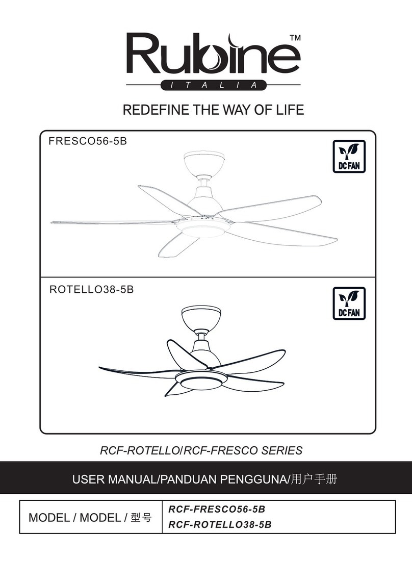 Rubine FRESCO56-5B user manual