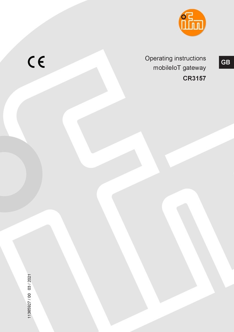 IFM CR3157 User manual