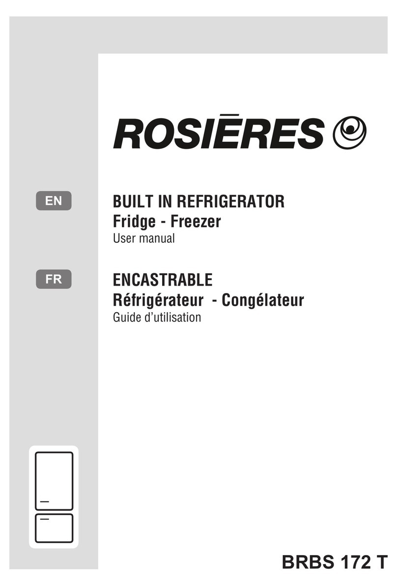 ROSIERES BRBS 172 T user manual