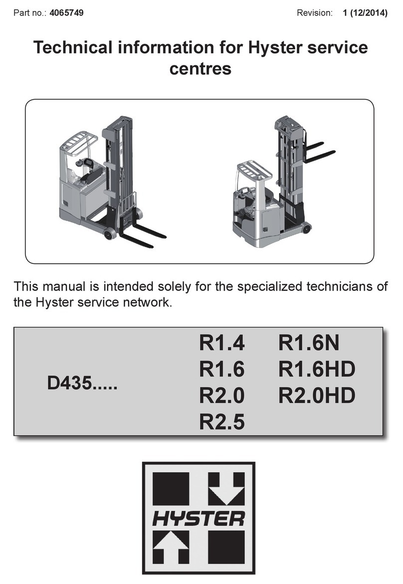 Hyster D435 Series Manual