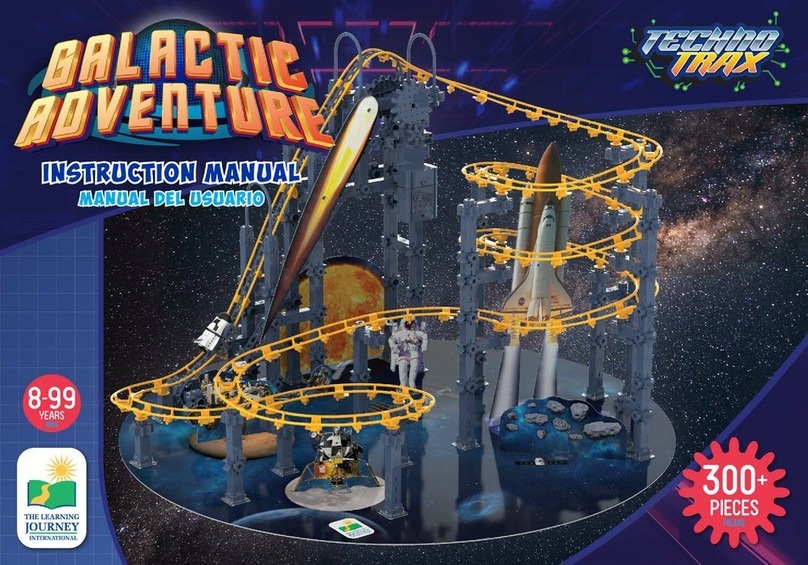 The Learning Journey TECHNO TRAX GALACTIC ADVENTURE instruction manual