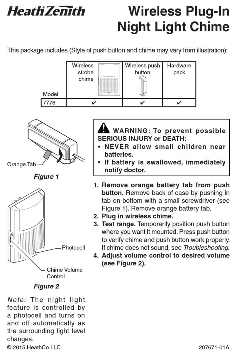 Heath Zenith 7776 User manual