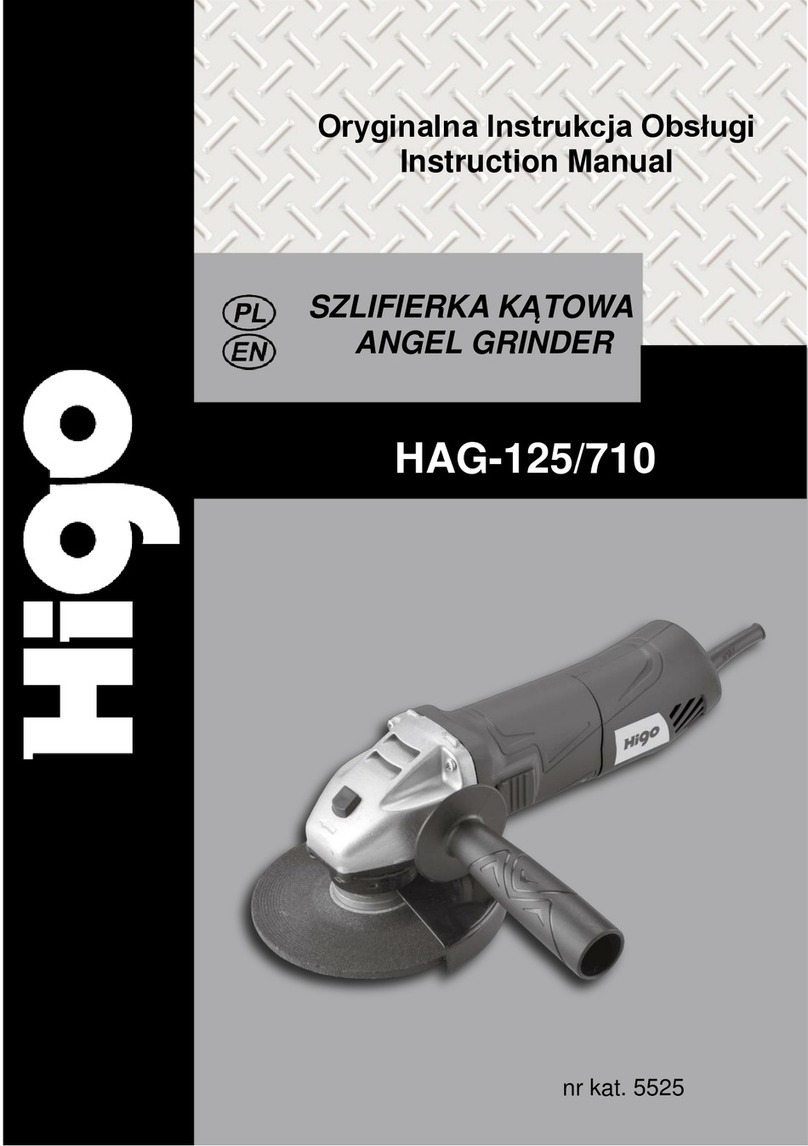 Higo HAG-125/710 instruction manual