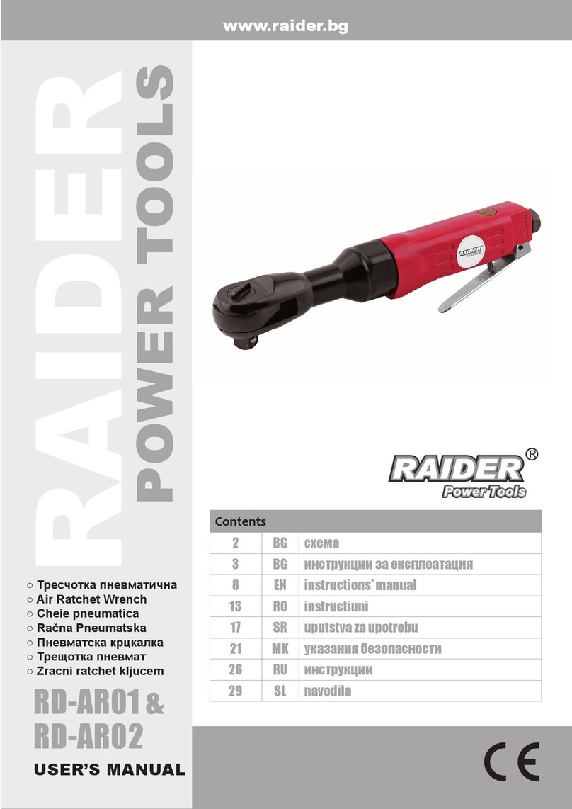 Raider RD-AR01 User manual