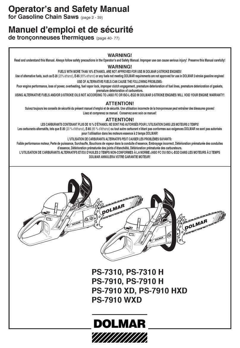 Dolmar PS-7310 Instruction Manual