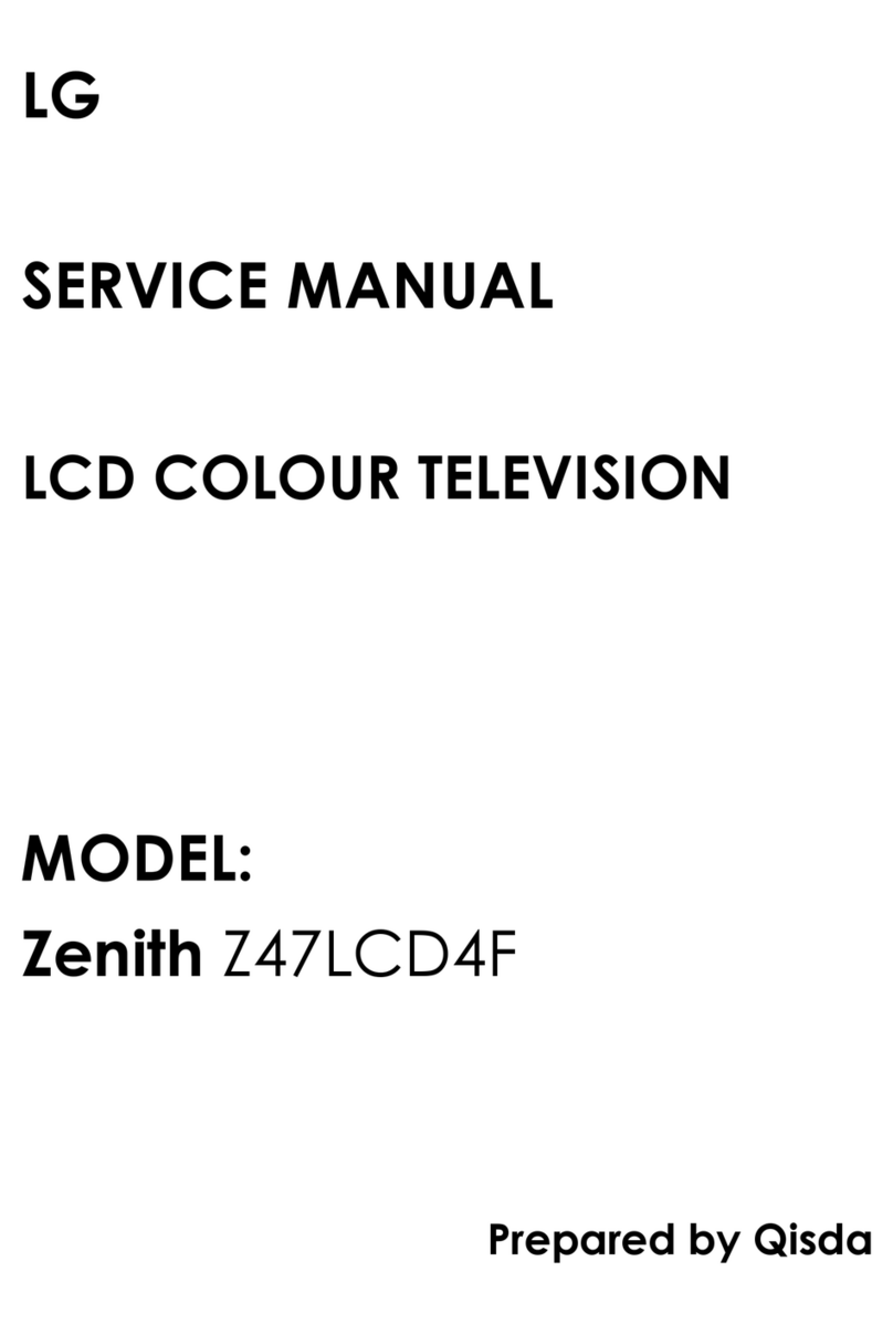LG Zenith Z47LCD4F User manual