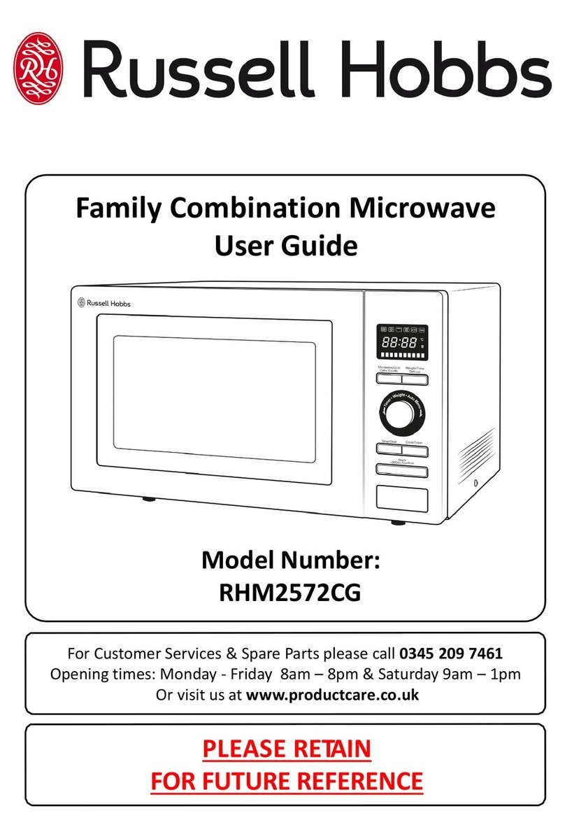 Russell Hobbs RHM2572CG User manual