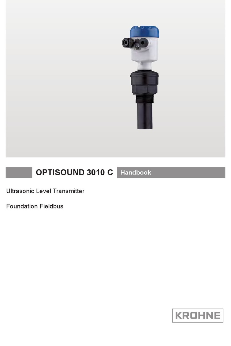KROHNE OPTISOUND 3010 C Handbook