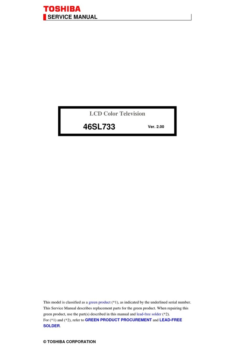 Toshiba 46SL733 User manual