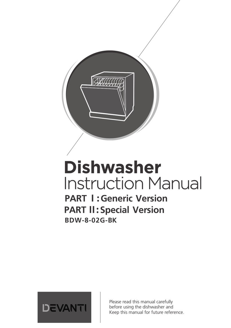 DEVANTI BDW-8-02G-BK instruction manual