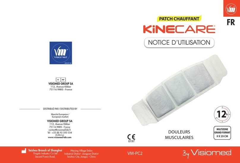 VISIOMED KiNECARE VM-PC2 user manual
