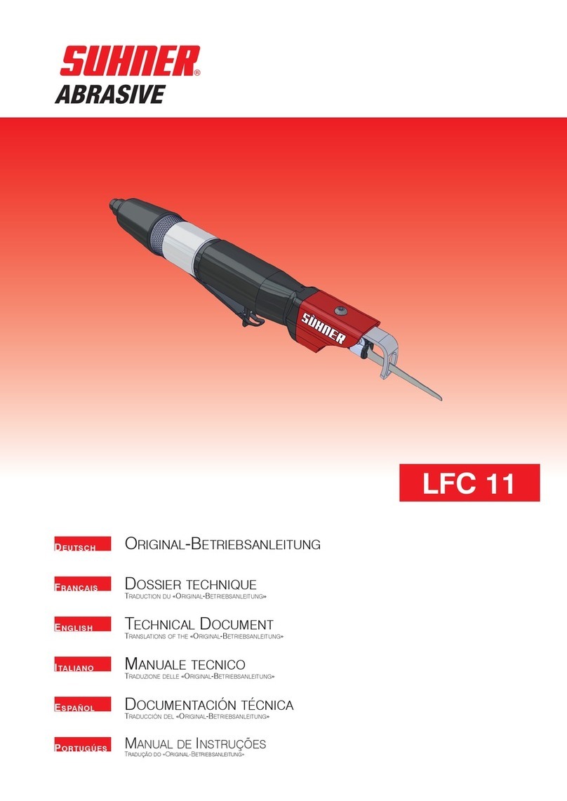 SUHNER ABRASIVE LFC 11 Technical manual