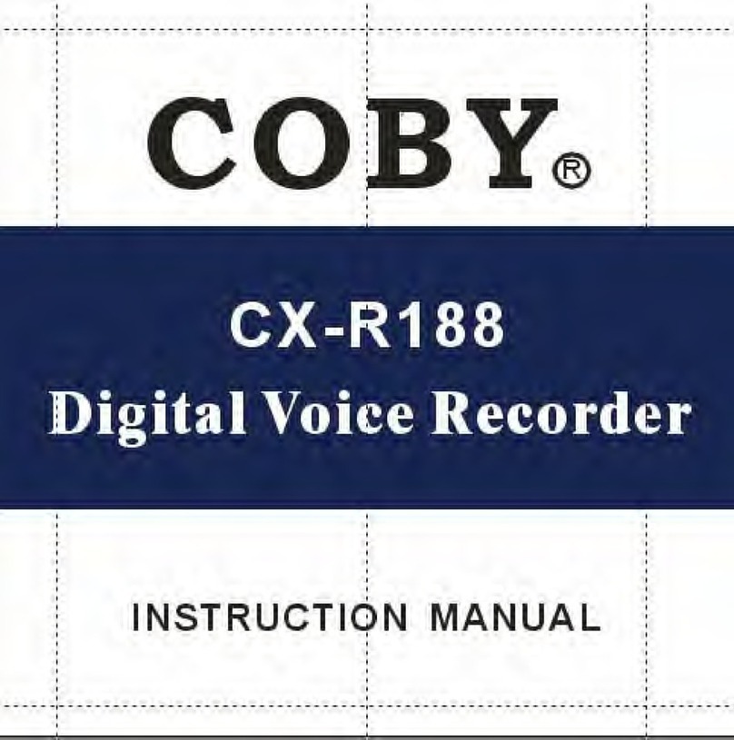 Coby CX-R188 instruction manual