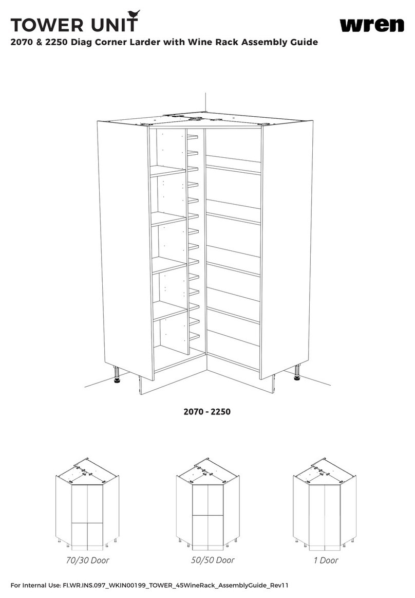 Wren TOWER UNIT 2070 Assembly guide