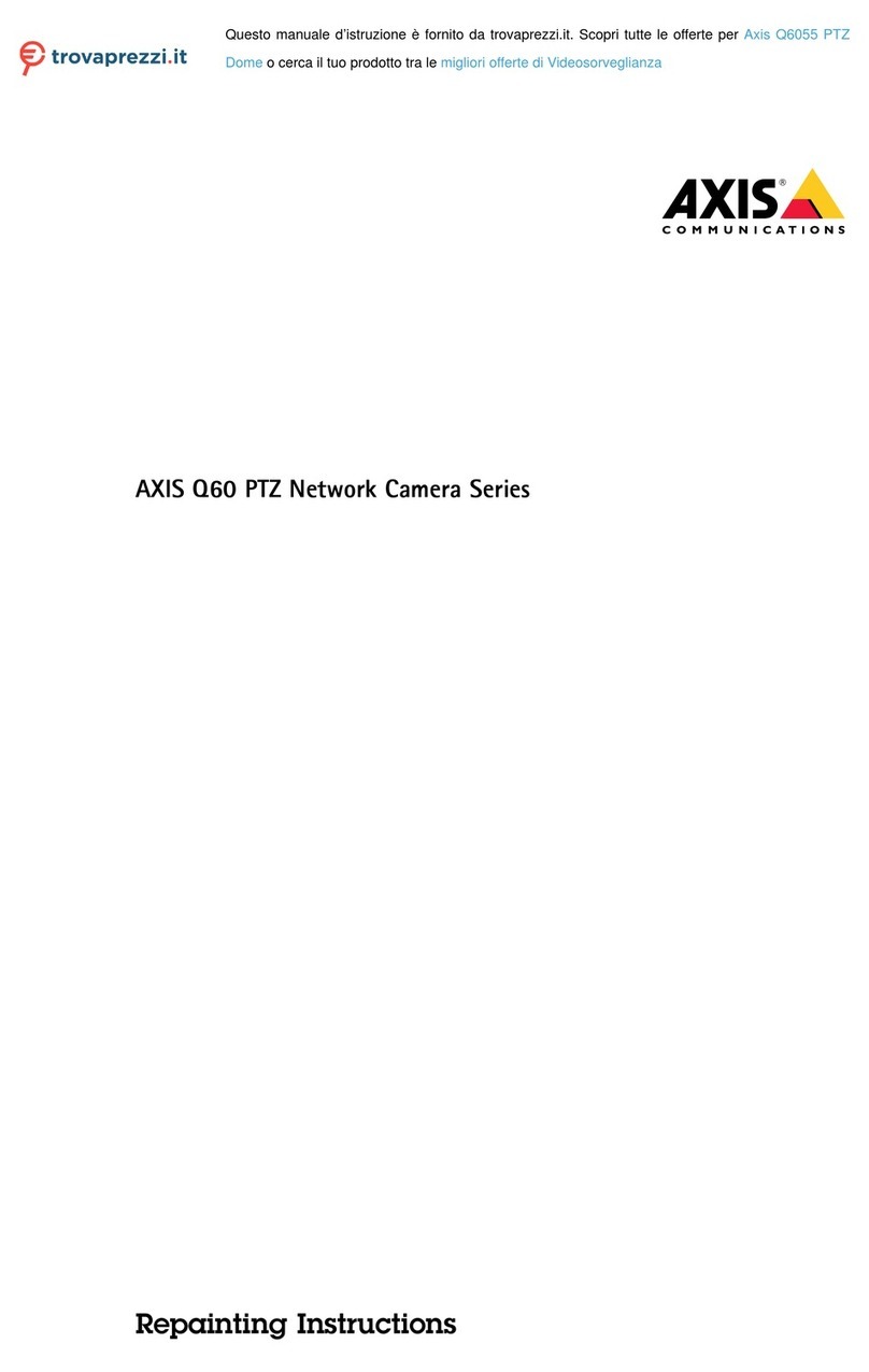 Axis Q60 Series User manual Axis Q60 Series User manual