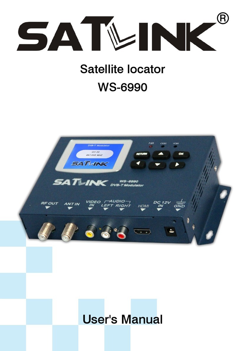 Satlink WS-6990 User manual