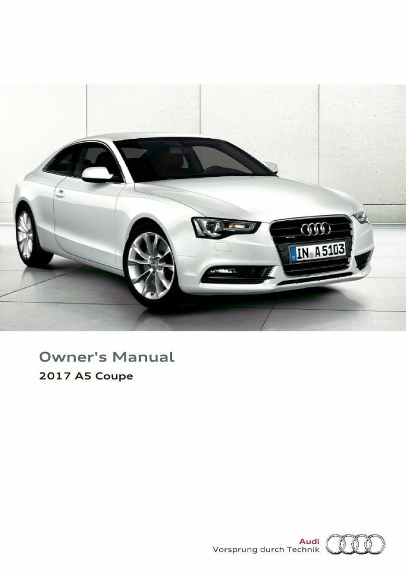 Audi AS Coupe 2017 User manual Audi AS Coupe 2017 User manual