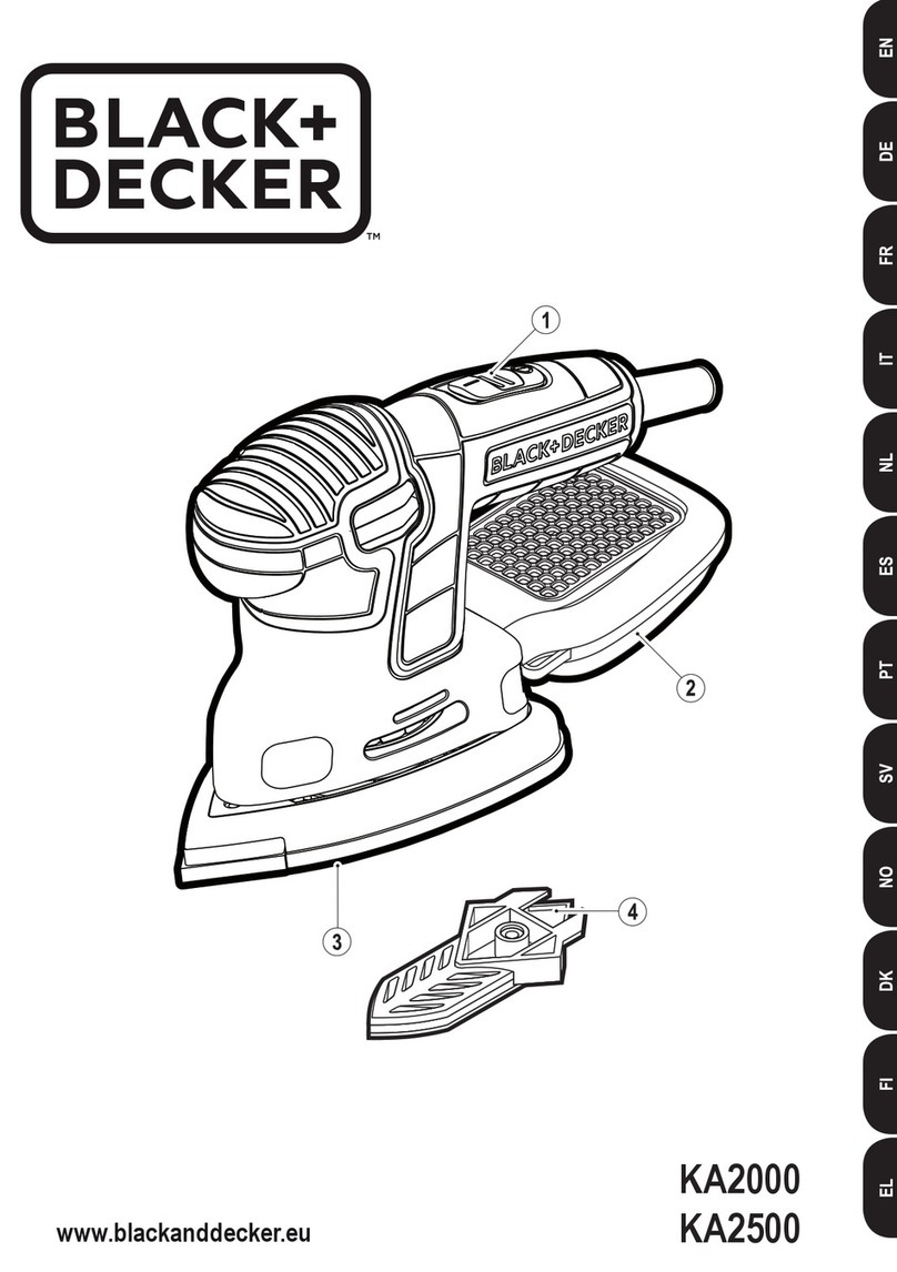 BLACK DECKER KA2500 User manual