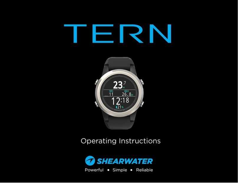 Shearwater TERN operating instructions