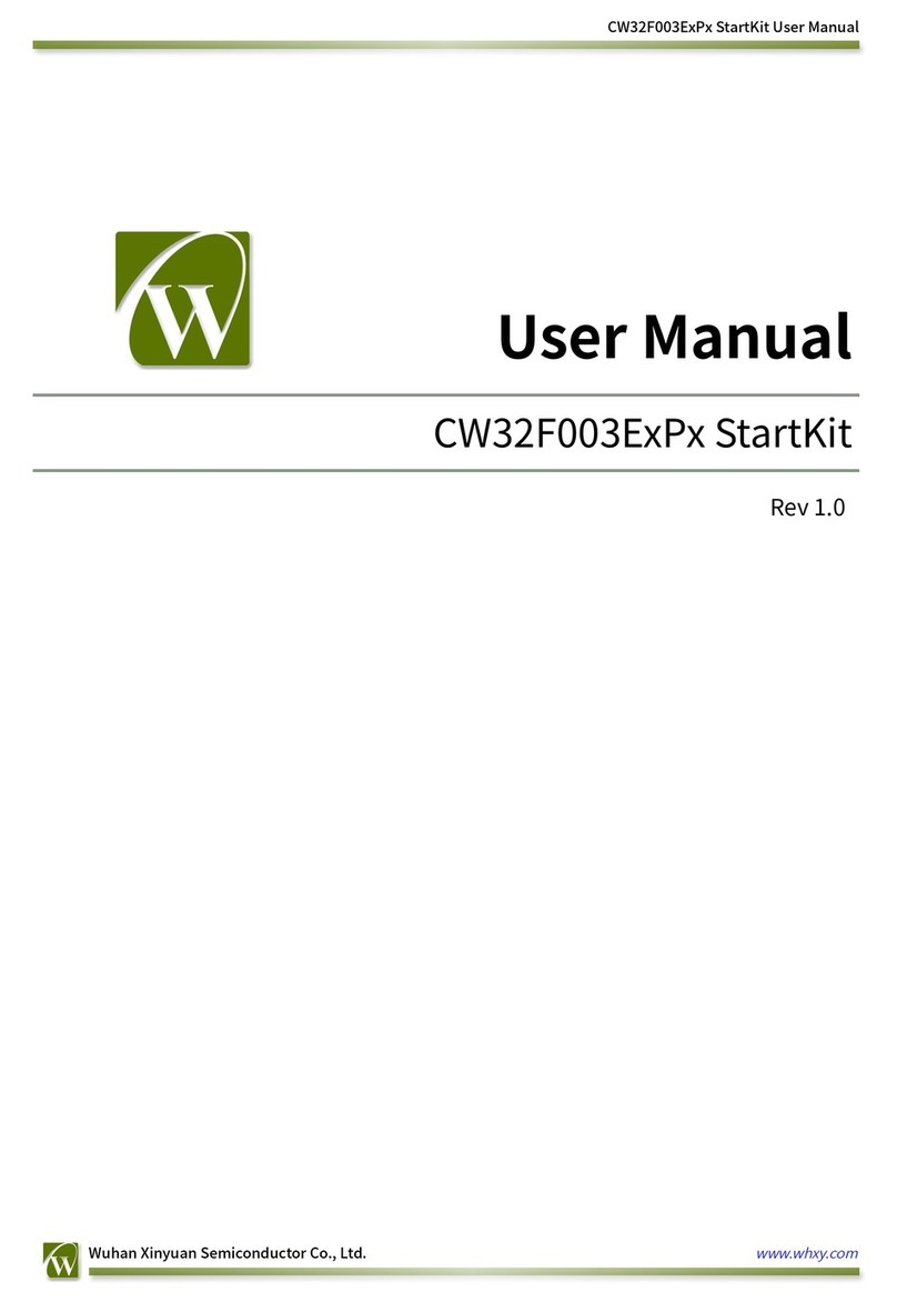 Wuhan Guide CW32F003ExPx StartKit user manual
