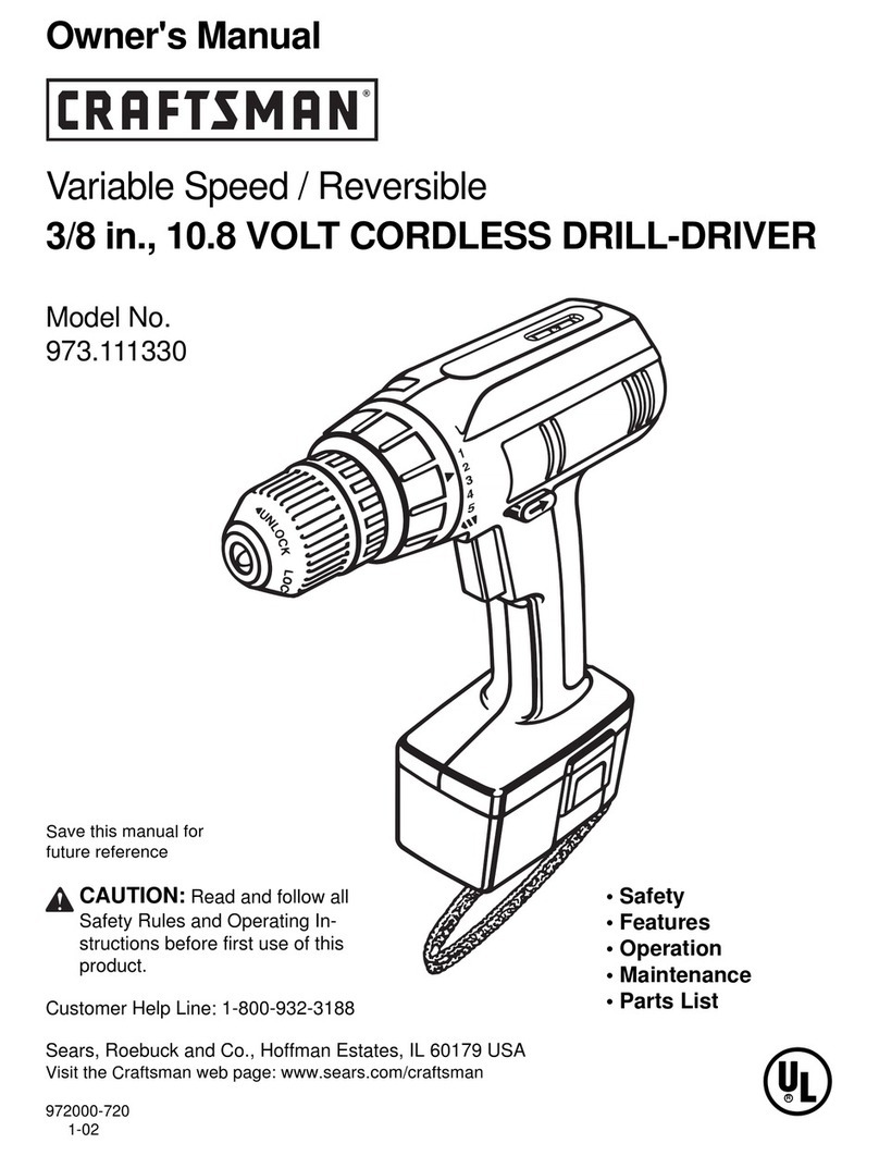 Craftsman 973.111330 User manual