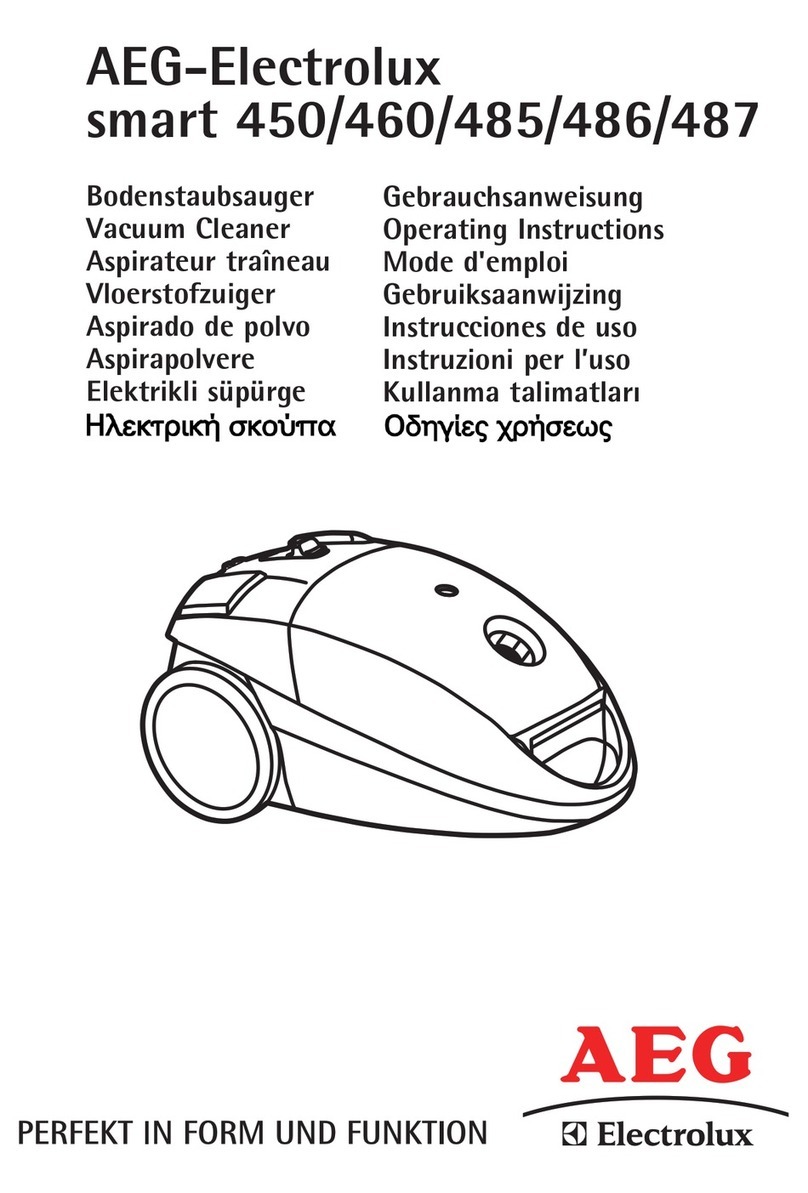 AEG Electrolux smart 450 operating instructions