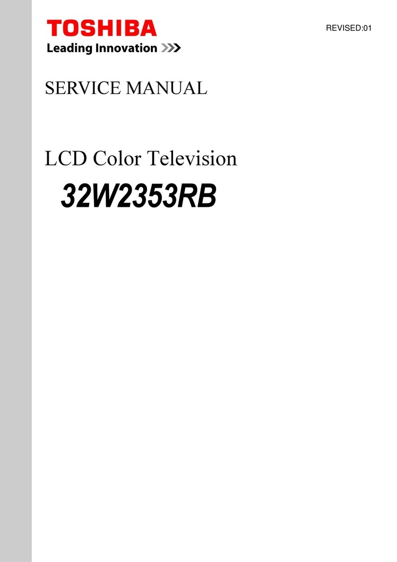 Toshiba 32W2353RB User manual