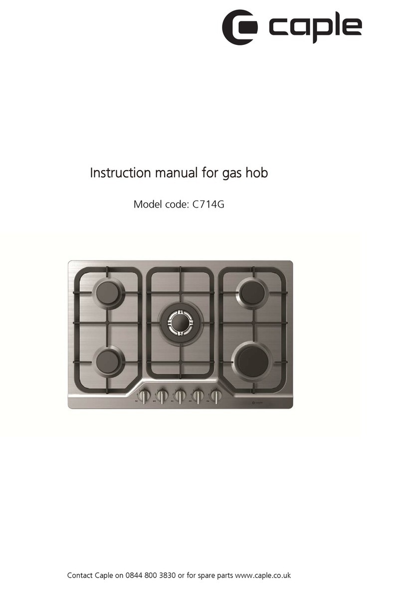 Caple C714G User manual