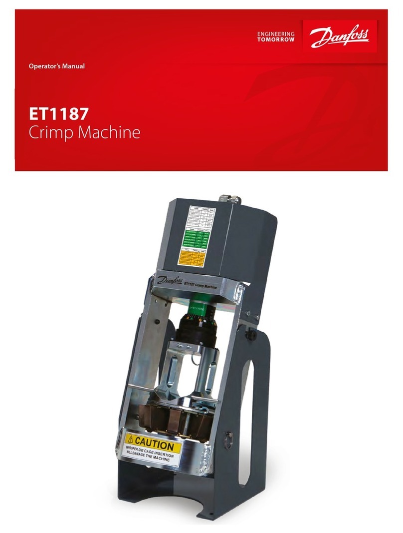 Danfoss ET1187 User manual