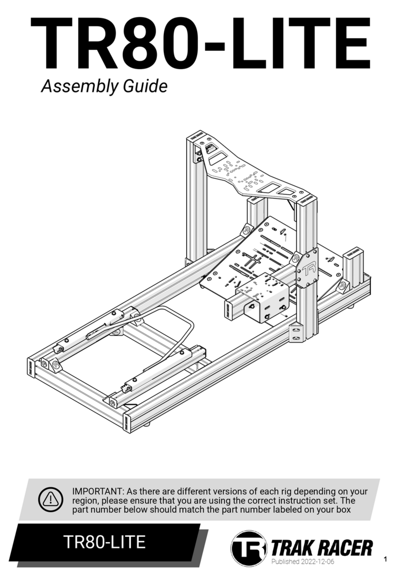 TRAK RACER TR80-LITE Assembly guide