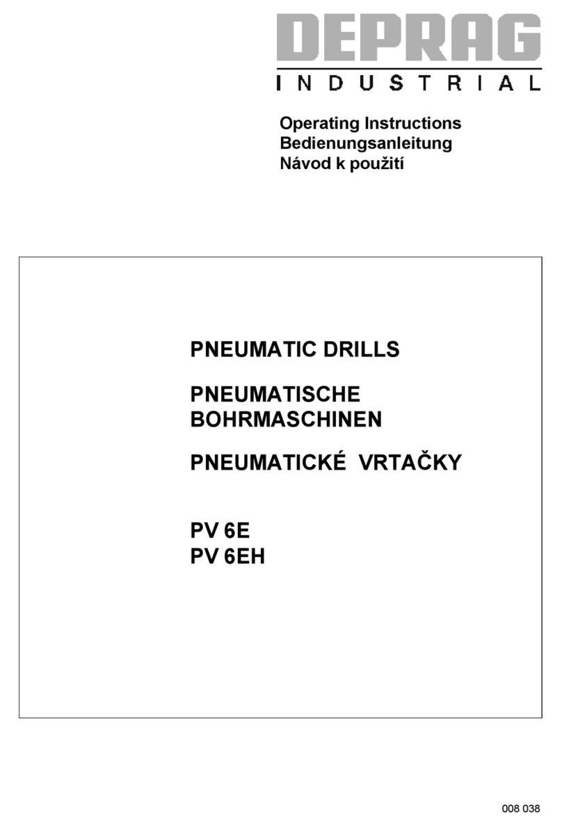 Deprag PV 6E operating instructions