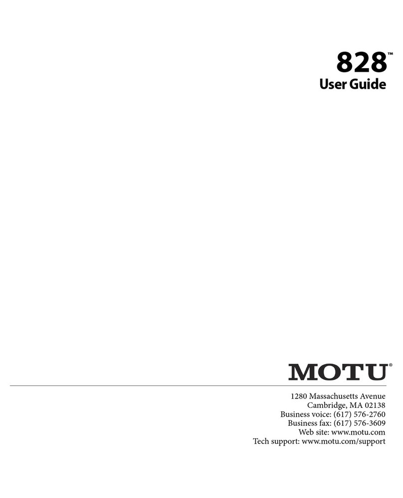 MOTU 828 user guide