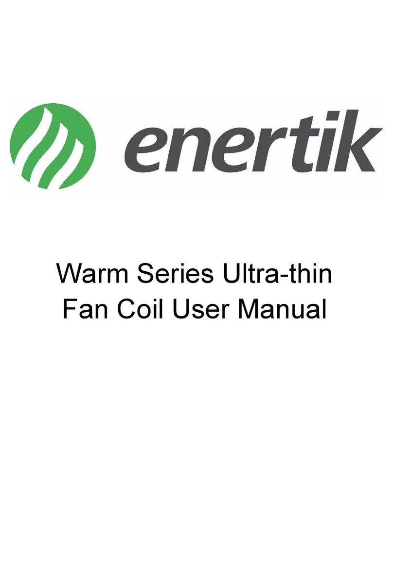 enertik Warm Series user manual