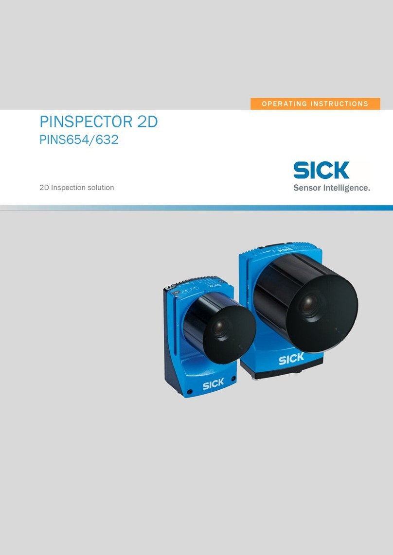 SICK PINSPECTOR 2D operating instructions