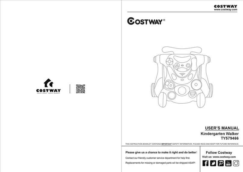 Costway TY579466 User manual
