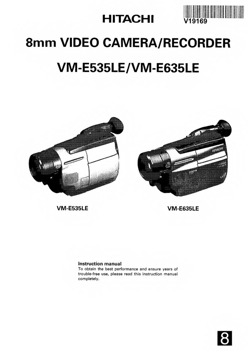 Hitachi VME535LE instruction manual