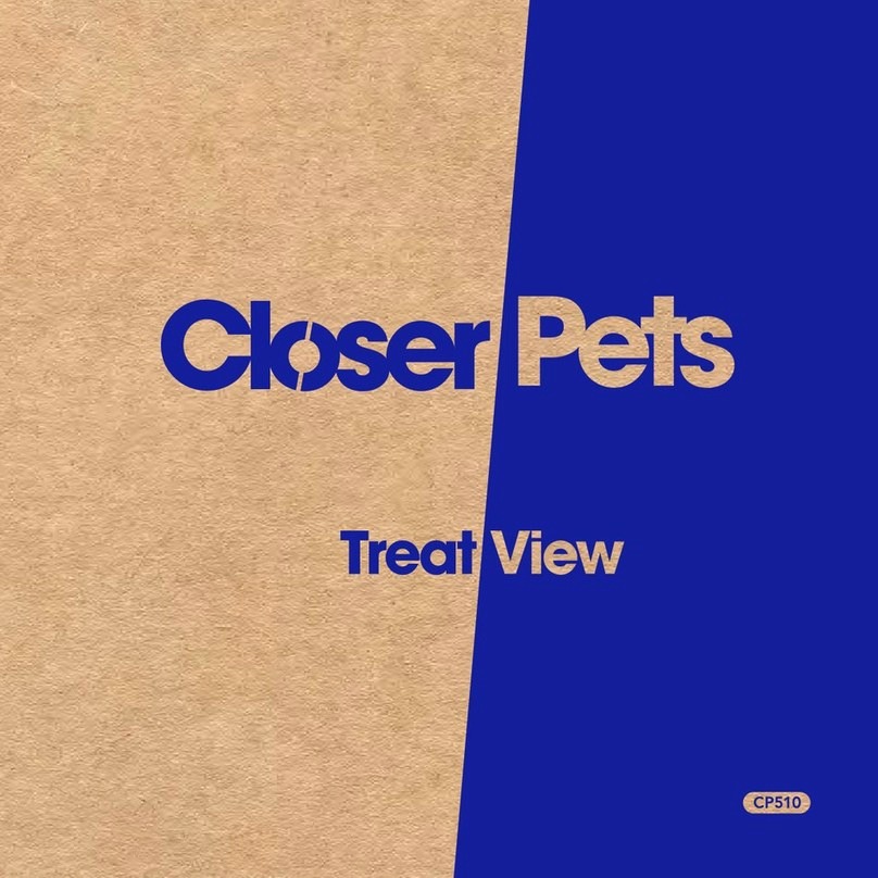 Closer pets TreatView manual