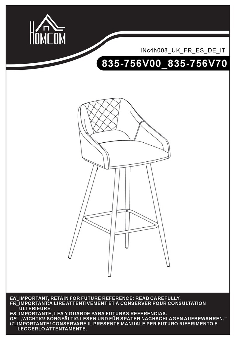 HOMCOM 835-756V00 User manual
