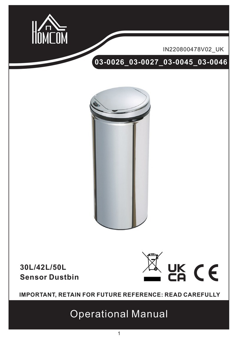 HOMCOM 03-0026 Quick start guide