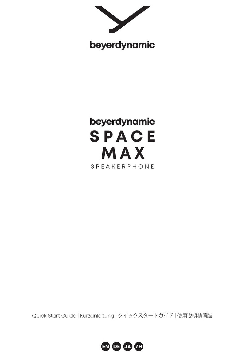 Beyerdynamic SPACE quick start guide