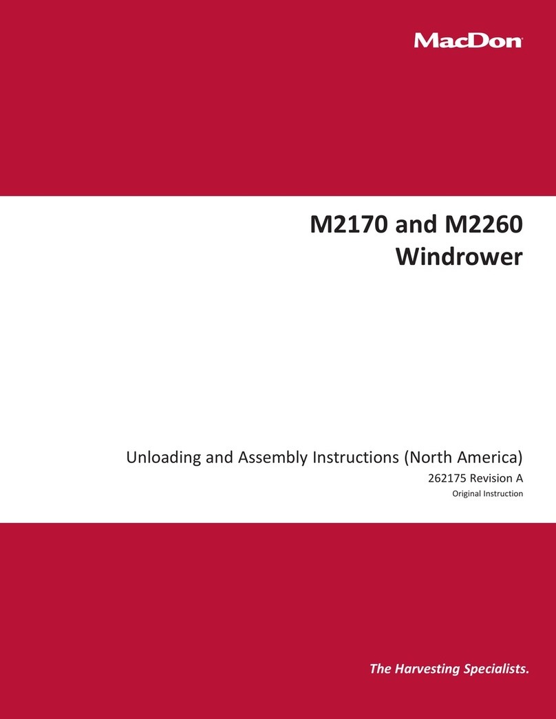 MacDon M2170 User manual