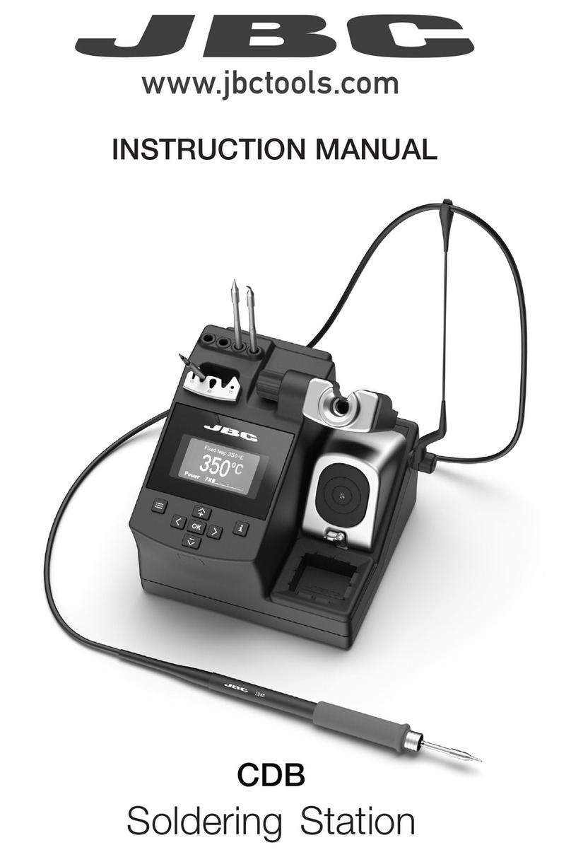 jbc CD-B instruction manual