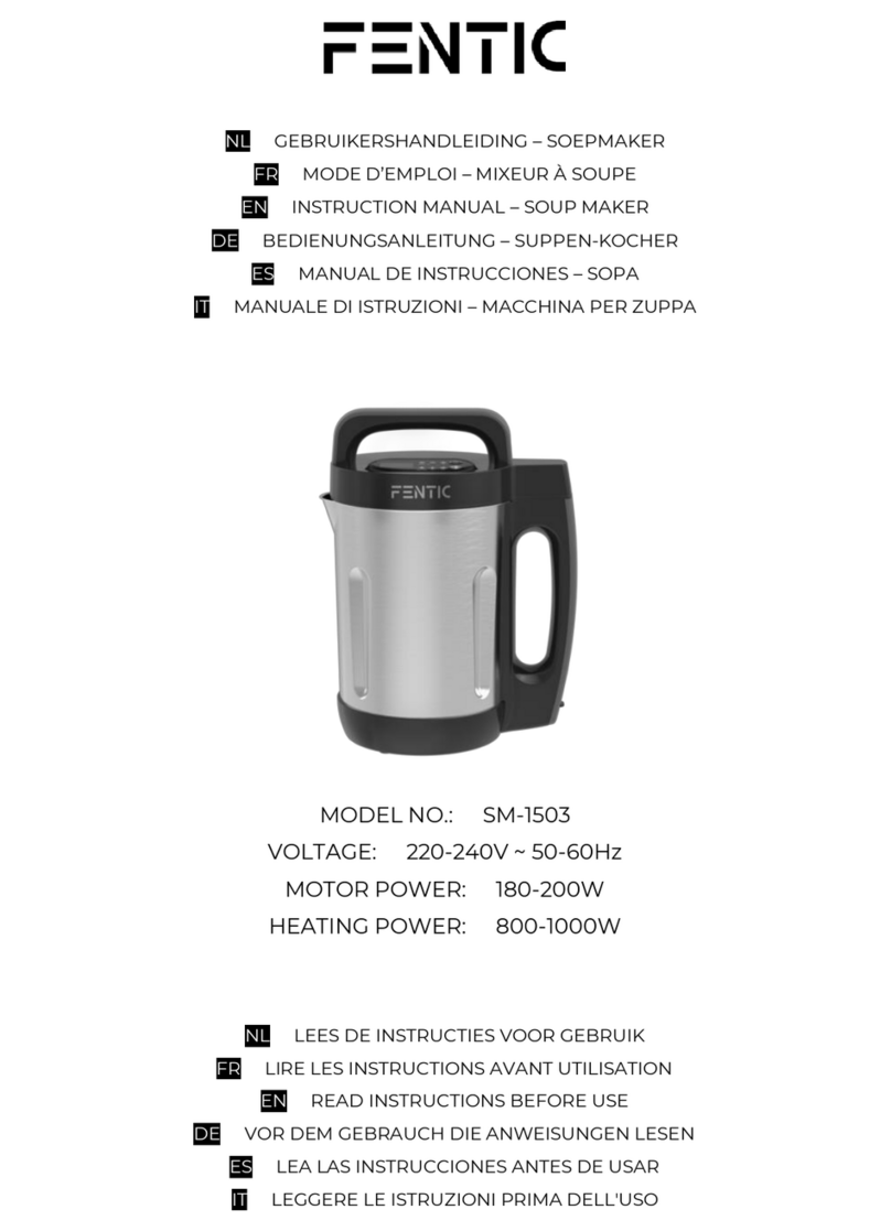 FENTIC SM-1503 instruction manual