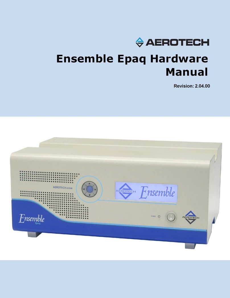 Aerotech Ensemble Epaq Hardware manual