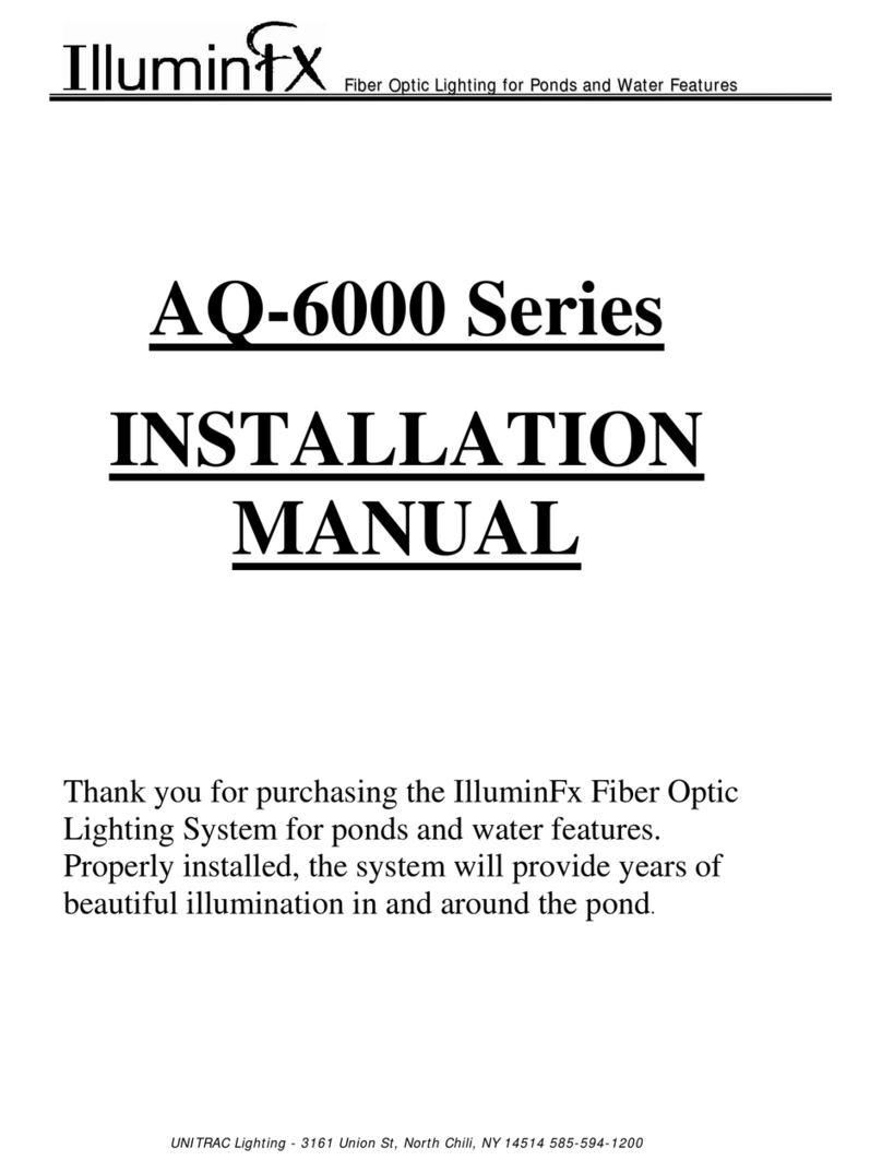 illuminfx AQ-6000 Series installation manual