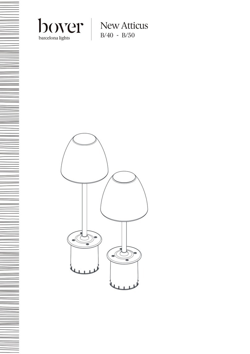 bover New Atticus B/40 User manual