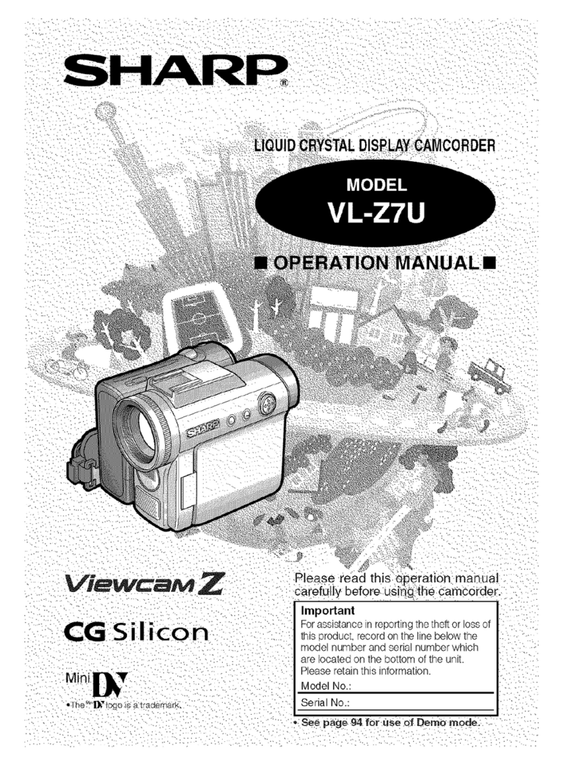 Sharp Viewcam Z VL-Z7U User manual