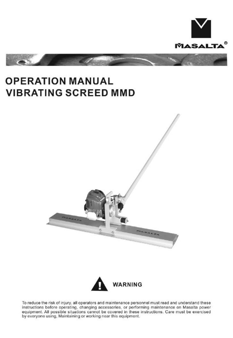Masalta MMD Operation manual