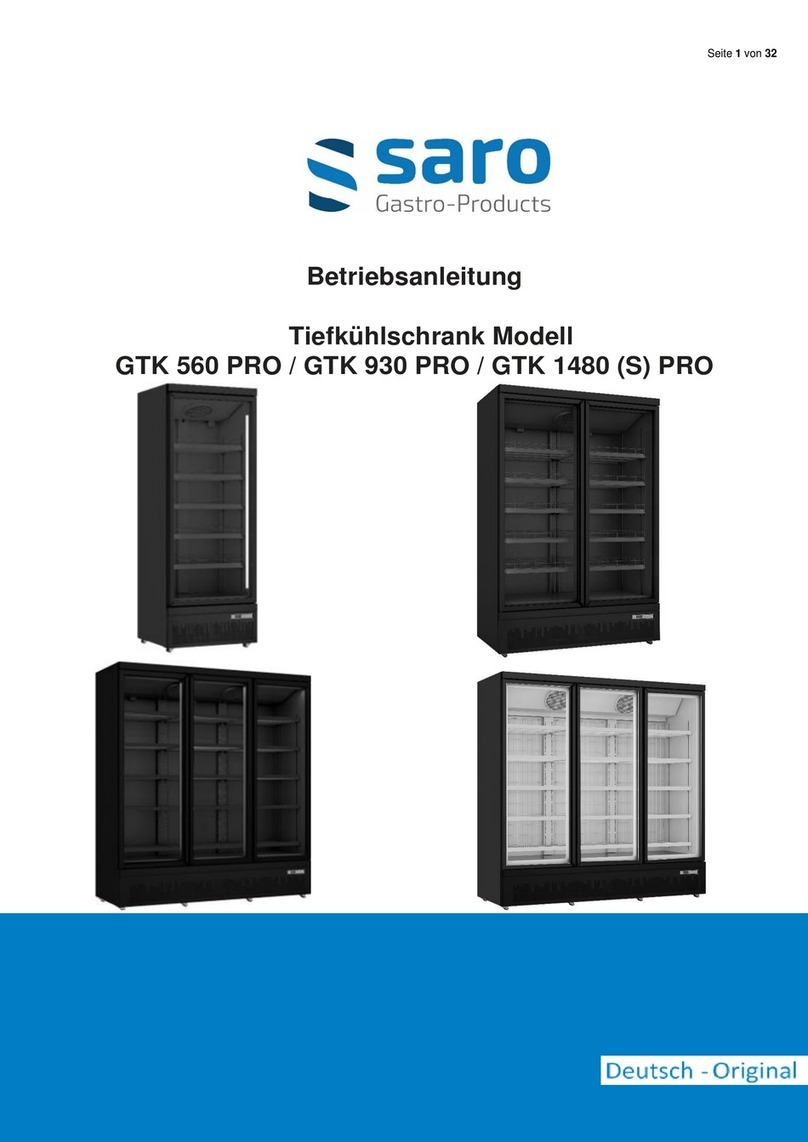 saro GTK 560 PRO operating instructions